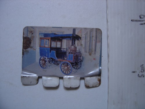 Plaque metal tole - plaque, 97