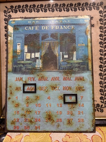 Ancien calendrier perpetuel - ancien,