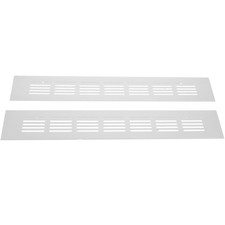  2 Pcs Grille Aération Bouche D'aération Pour Meuble Calandre À Éventail
