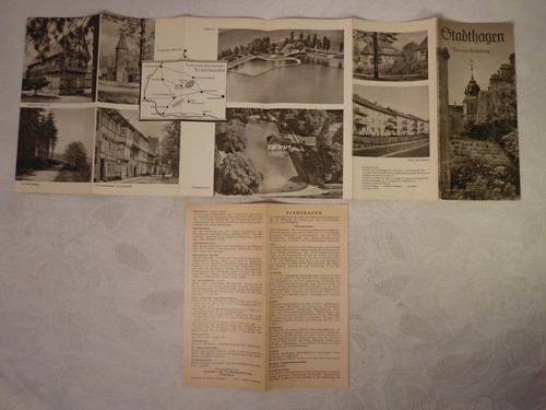Ancien livre faltprospekt - livre,