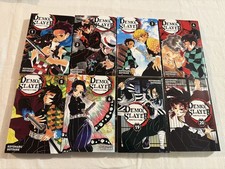 Lot de 8 mangas Demon Slayer