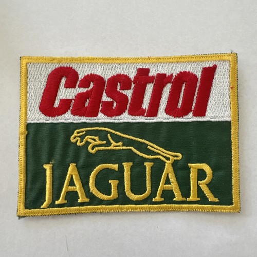 Patch écusson jaguar castrol - patch,