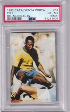 1982 Catalyunya Porta Numéro 57 Peele Del Mundial 82 PSA 6 (Mk )