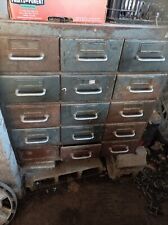 Meuble industriel FLAMBO PARIS 15 tiroirs à restaurer état correcte