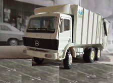 MERCEDES BENZ SCHÖRLING 4R SILENT : CAMION POUBELLE, À ORDURE  1/50 CONRAD  🚚💨
