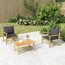 Salon jardin avec coussins - salon,
