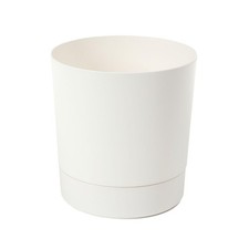 Bac À Plantes avec Soucoupe Intégrée, Largeur 20 cm – 4,7L – Pot De Fleur Crè...