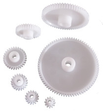 Engrenages Module 1 En Plastique 12-80 Dents Engrenage À Denture Type DS