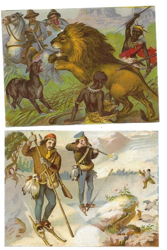 Anciens grands chromos fin - anciens, xix