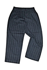 "ZARA"PANTALON D'HIVER EN 28%LAINE TAILLE HAUTE JAMBES LARGES T.36/38 V/MESURES