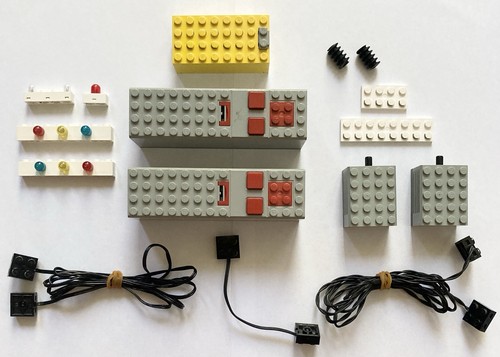 Lego technic lot batteries - 9v,