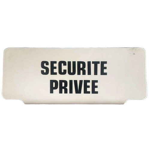Plaque pare soleil sécurité - pare-soleil, "sÉcuritÉ