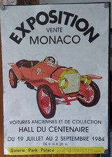 Affiche Automobile Exposition