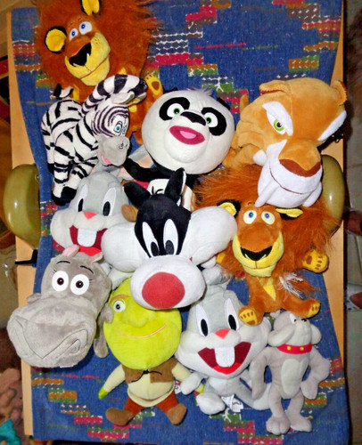 Lot 11 peluche grosses - de,
