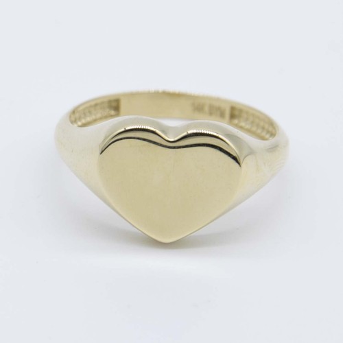 Bague signe forme cœur - signe,