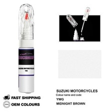 POUR LES MOTOS SUZUKI MIDNIGHT BROWN YWG Kit de fixation brosse à peinture...