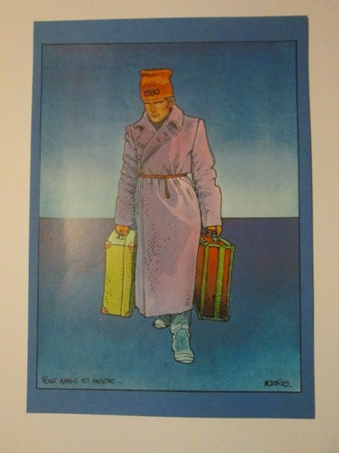 Rare art print vintage moebius - rare,