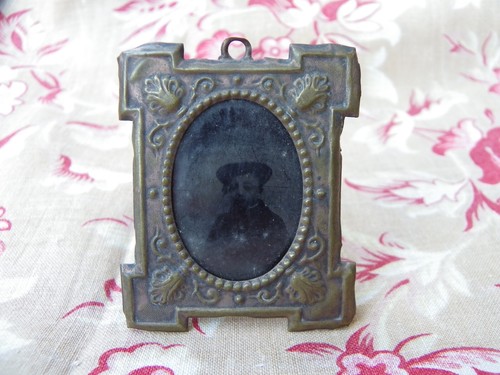 Petit porte photo laiton - photo, en
