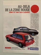 PUBLICITE ANNEES 80 - NISSAN