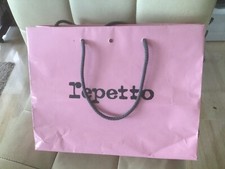 REPETTO: JOLI SAC ROSE ANSES GRISES, POUR ACCESSOIRES DANSE