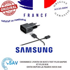 Originale Chargeur + cable Usb Noir Samsung ETA U90 2A GT-P8110 Google Nexus 10