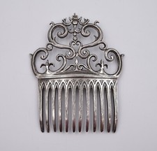 Ancien bijou de tête peigne