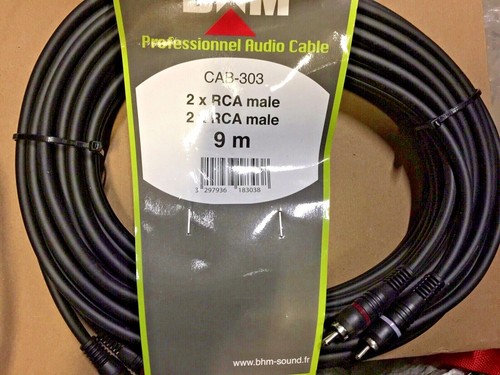 Câble rca mâle - câble,