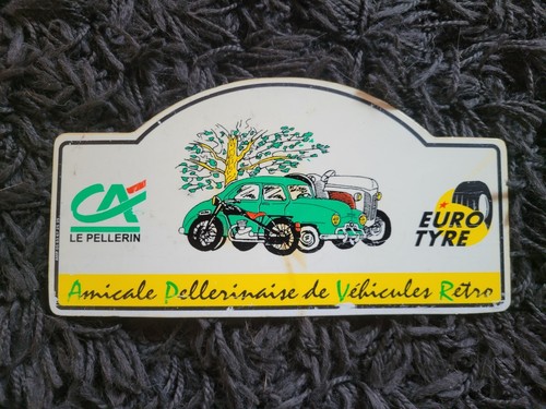 Petite plaque rallye - plaque,