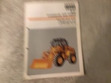 CASE W15 chargeuse sur pneus publicité documentation brochure d époque