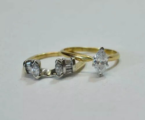Bague fiançailles ancienne - fiançailles,