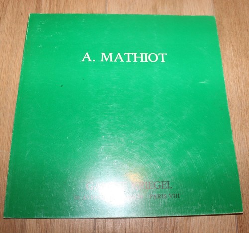 Alain mathiot catalogue - alain,