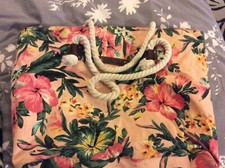 Rip Curl Sac De Plage Fleurs Multicolore Tissus Corde