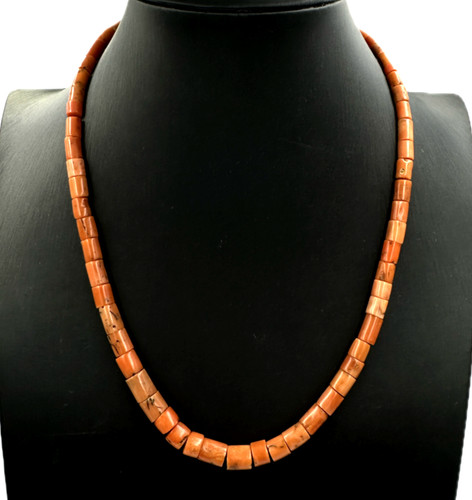 Collier corail méditerranéen - collier,