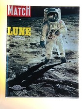 Paris Match n°1058 ★ 16 août 1969 ★ Les 1ers pas sur la lune ★ COLLECTOR ★ NEUF