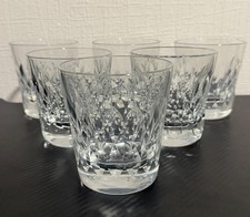 6 VERRES A WHISKY CRISTAL