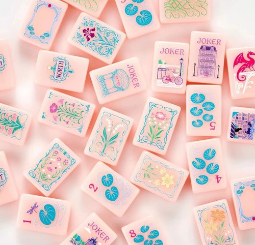 American mahjong game - american,