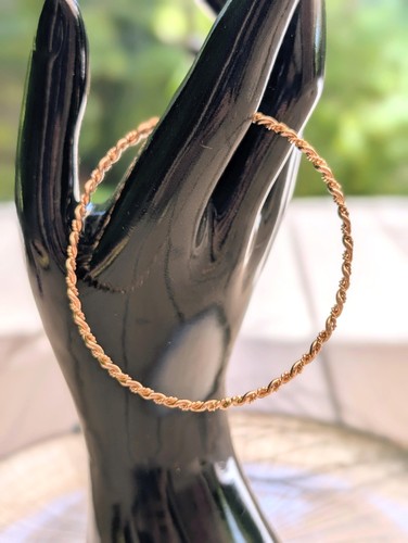 Bracelet jonc fin - , mailles