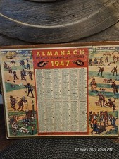 Ancien calendrier almanach des - ancien,