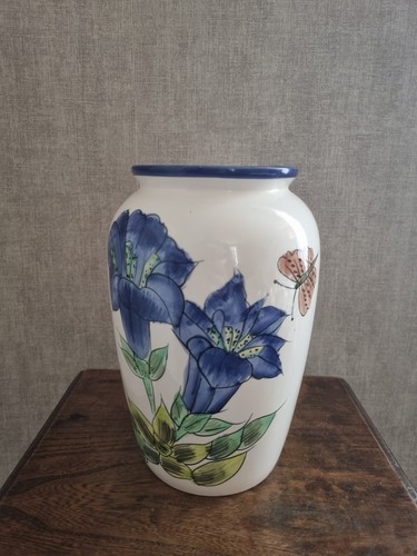 Vase céramique peint - à, la