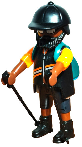 Playmobil figurine randonneur - figurine,