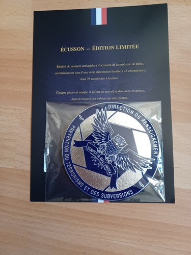 Ecusson police nationale drpp - police,