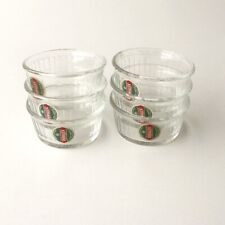 6 Ramequins DURALEX vintage transparente SAINT GOBAIN - Neufs diamètre 8.5 cm