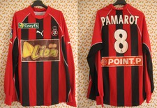 Maillot OGC Puma Nice Quart de finale Coupe de la Ligue 2004 Porté Pamarot - XL