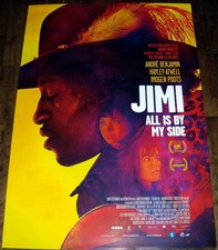 JiMi ALL iS BY MY SiDE Jimi Hendrix Rock Blues Guitar DUTCH ONE SHEET POSTER