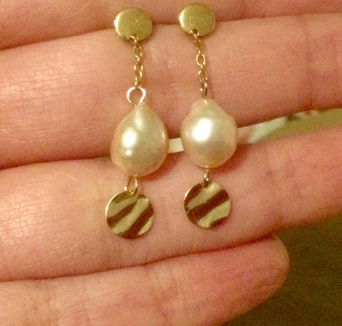 Jaune carats perles - 18, carats-perles