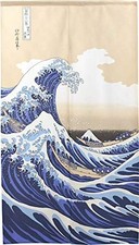 Rideau tapisserie japonais
