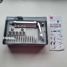 Ibili 792300 Pâtisserie Pistolet Pour Biscuits, Churros, Aluminium Churrera - M