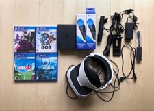 Sony PlayStation VR MEGA PACK PS4 CUHJ-16010 Game Camera Controller Good