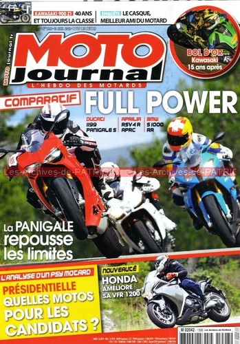 Moto journal 1998 kawasaki - moto, 900