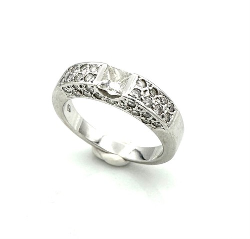 Magnifique bague carats - 18,